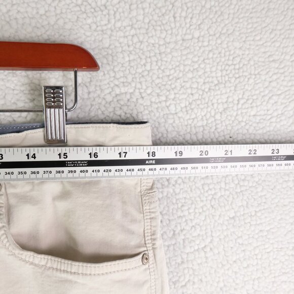 34 Heritage Jeans Mens 36X30 White Courage Mid Rise Straight Lightweight - Picture 5 of 10